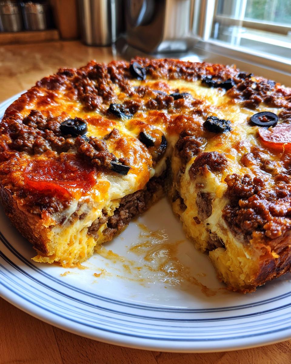 Pizza Pot Pie - detail 2
