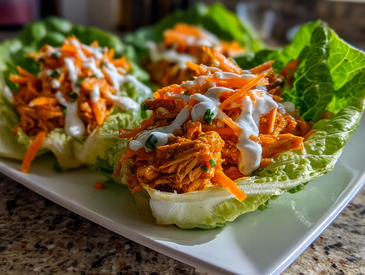 Protein-Packed Buffalo Chicken Lettuce Wraps: 9 Wins