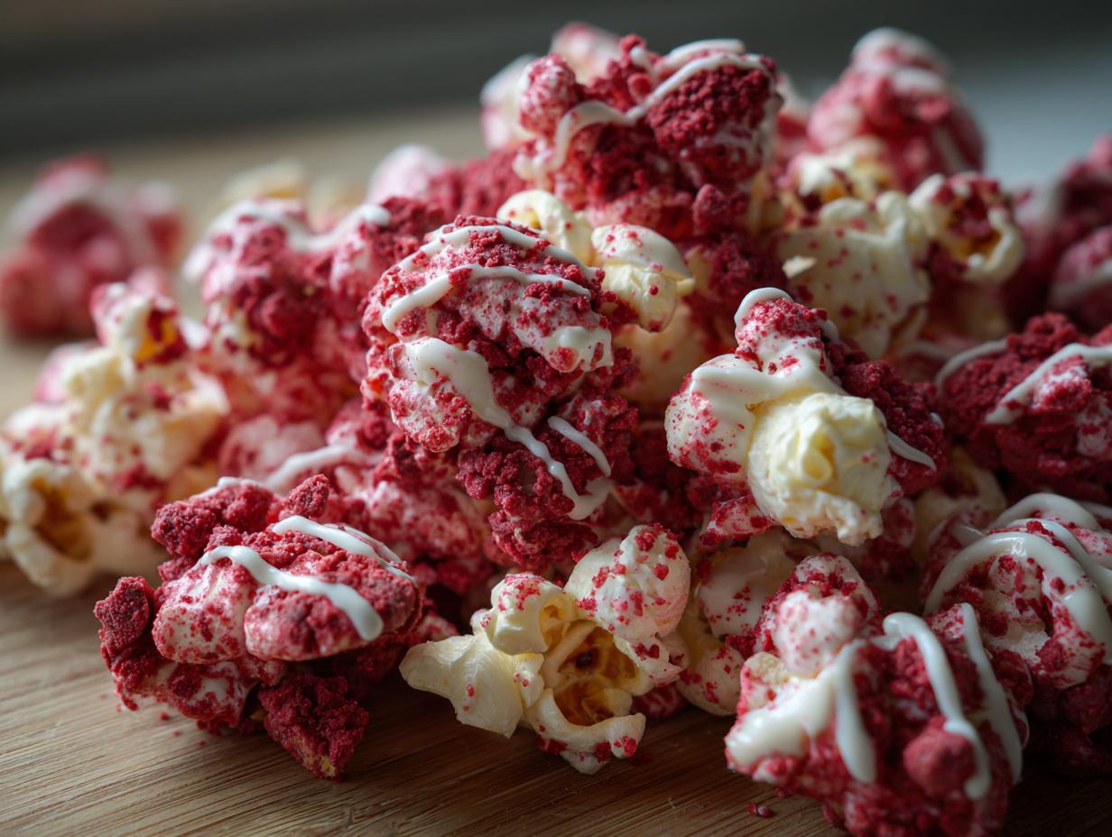 Amazing Red Velvet Popcorn: 1 Twist