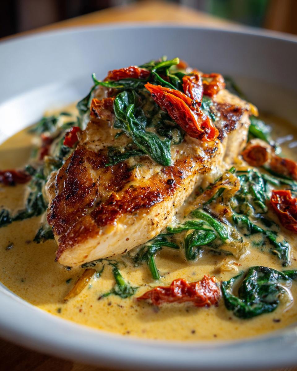 Superb Restaurant-Style Creamy Tuscan Chicken 30 Mins 5 Restaurant-Style Creamy Tuscan Chicken In 30 Mins - detail 2