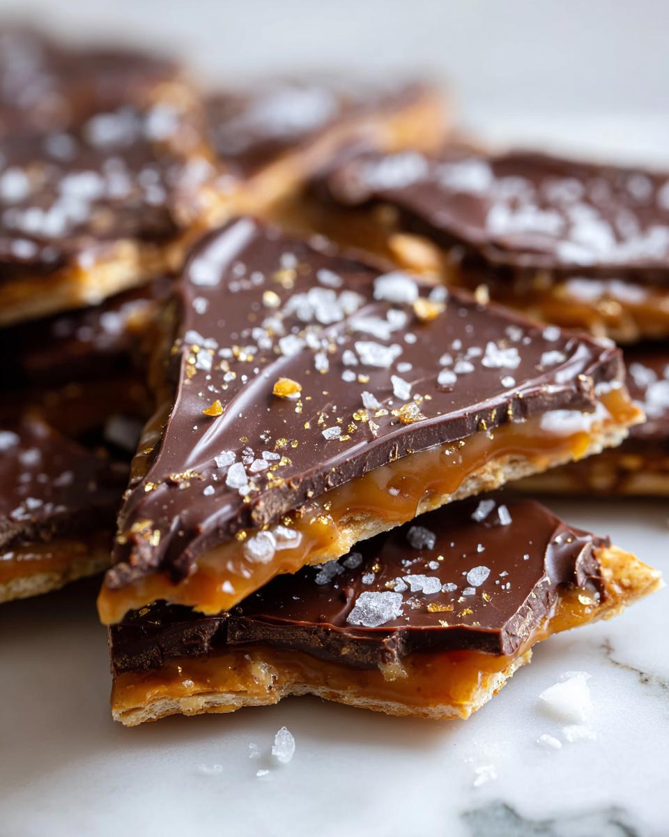 Saltine cracker candy - detail 1
