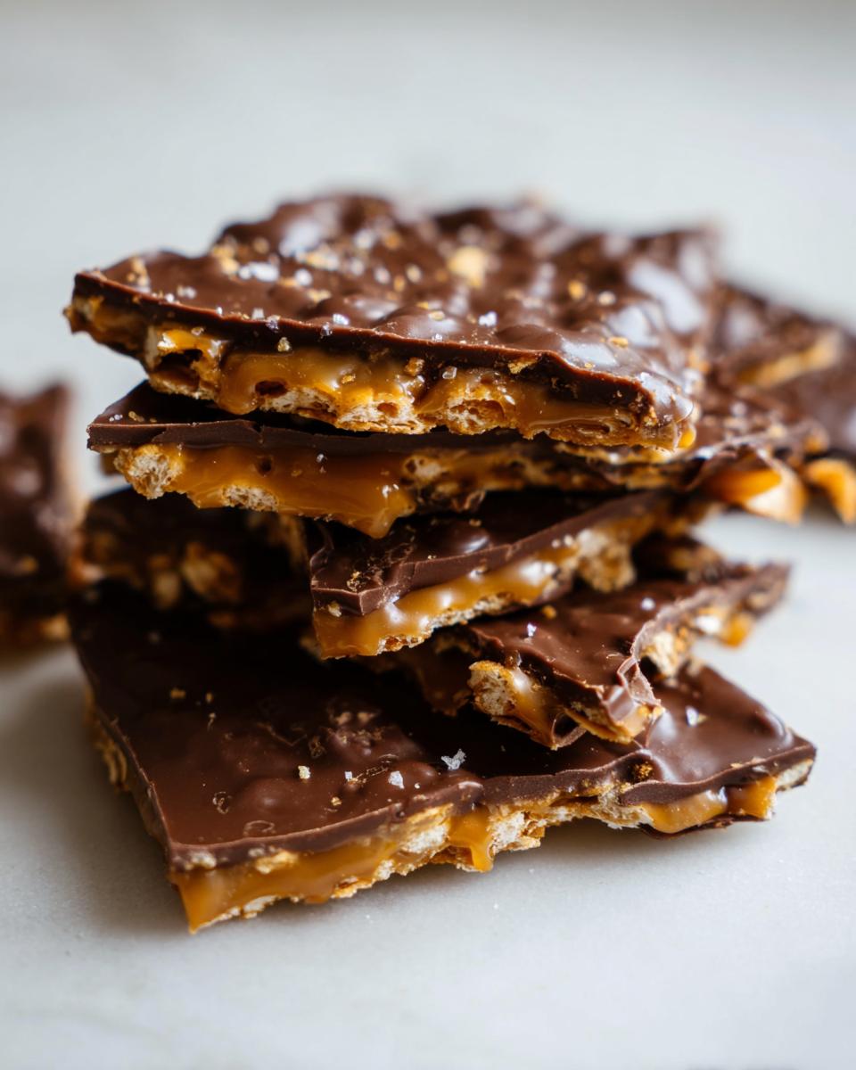 Saltine cracker candy - detail 2