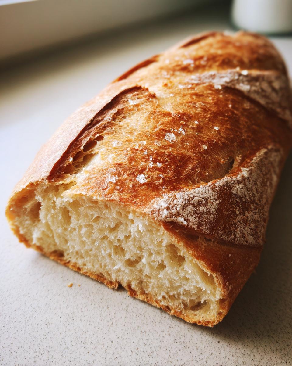 Sourdough Discard French Bread - detail 1