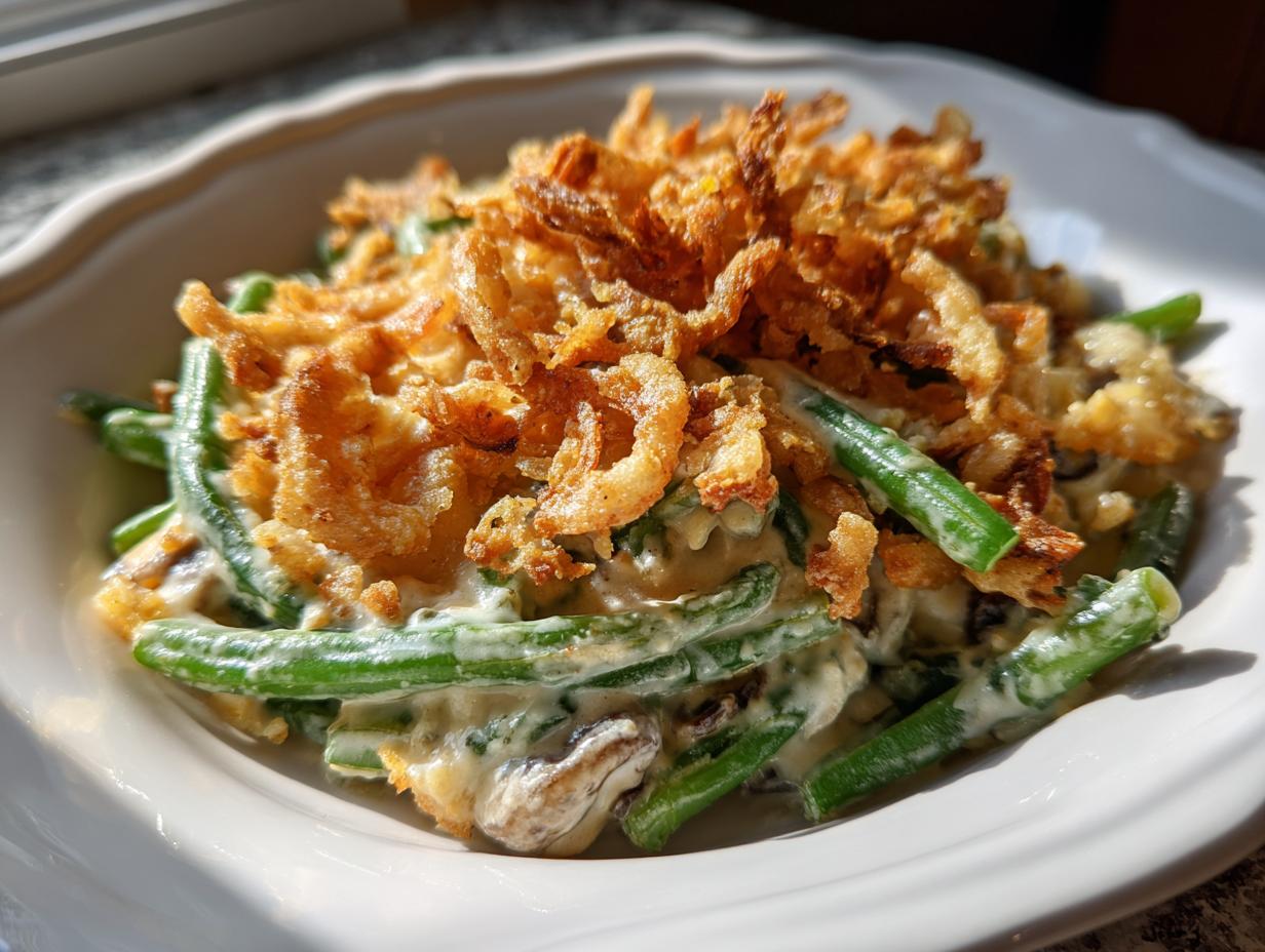 Amazing Southern Green Bean Casserole: 1 Hearty Dish