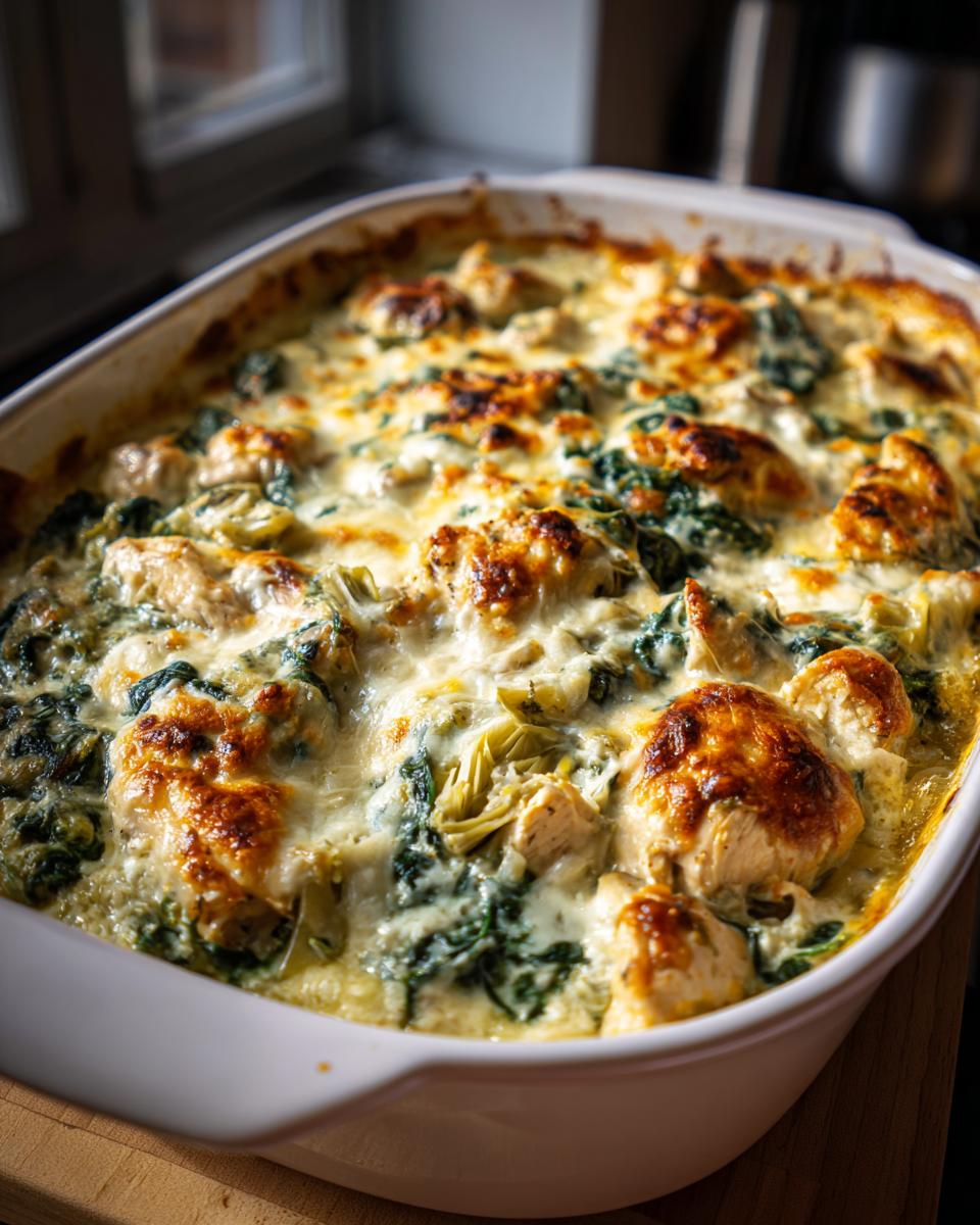 Spinach Artichoke Chicken - detail 1