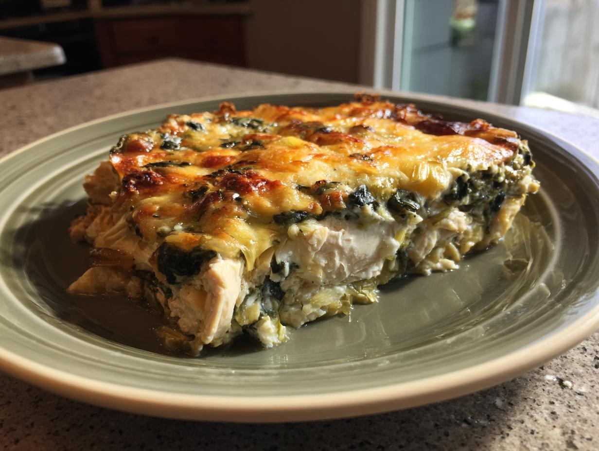 Fast Spinach Artichoke Chicken: 10 Min Prep