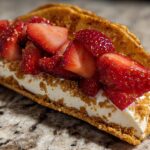 Strawberry Crunch Cheesecake Tacos
