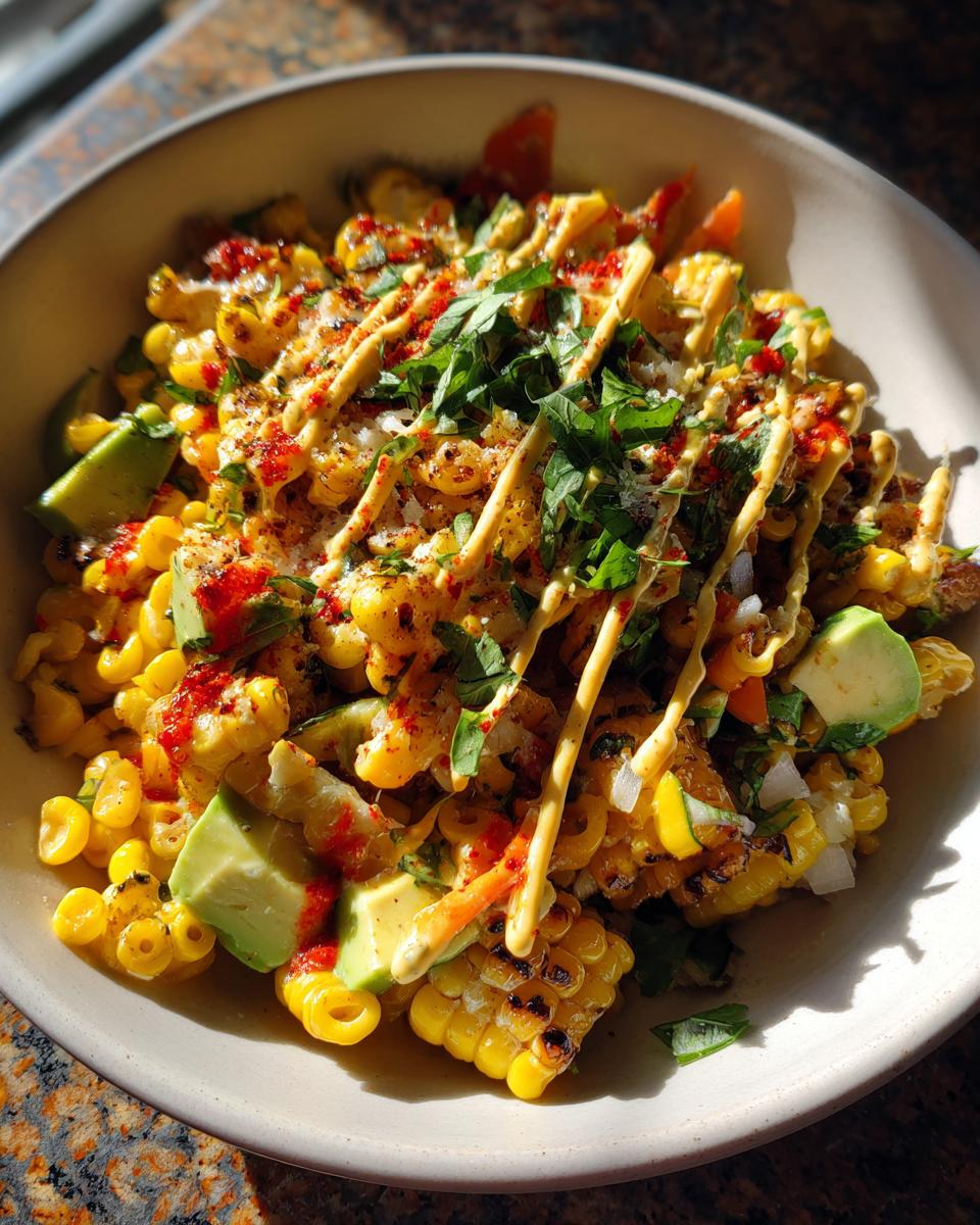 Street Corn Pasta Salad - detail 2