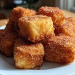 Tasty Angel Cake Churro Bites