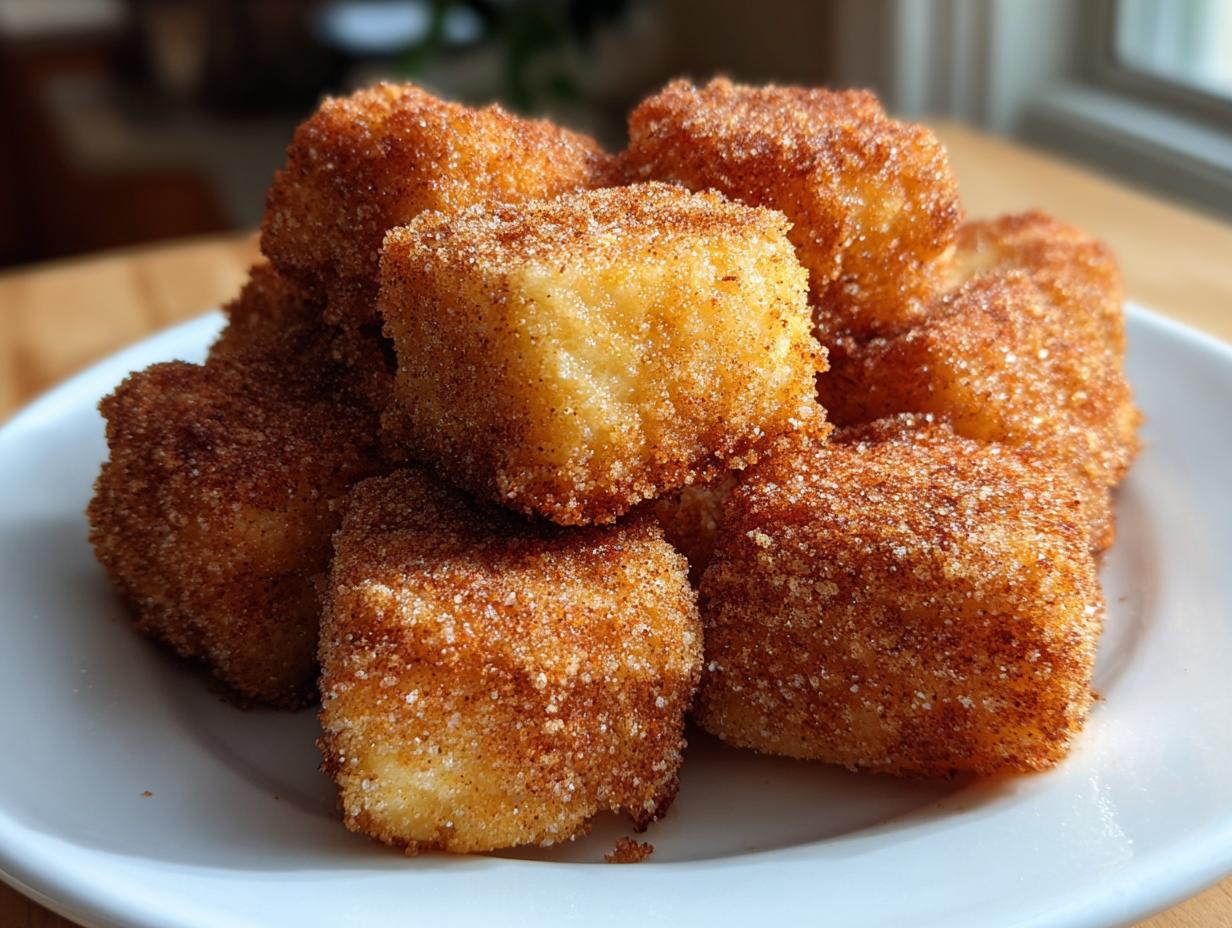 Amazing Tasty Angel Cake Churro Bites Recipe