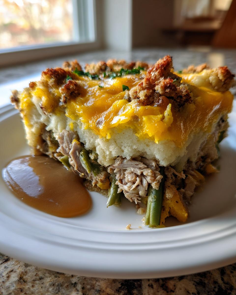 Amazing 1-Step Thanksgiving Leftover Casserole 4 Thanksgiving Leftover Casserole - detail 1
