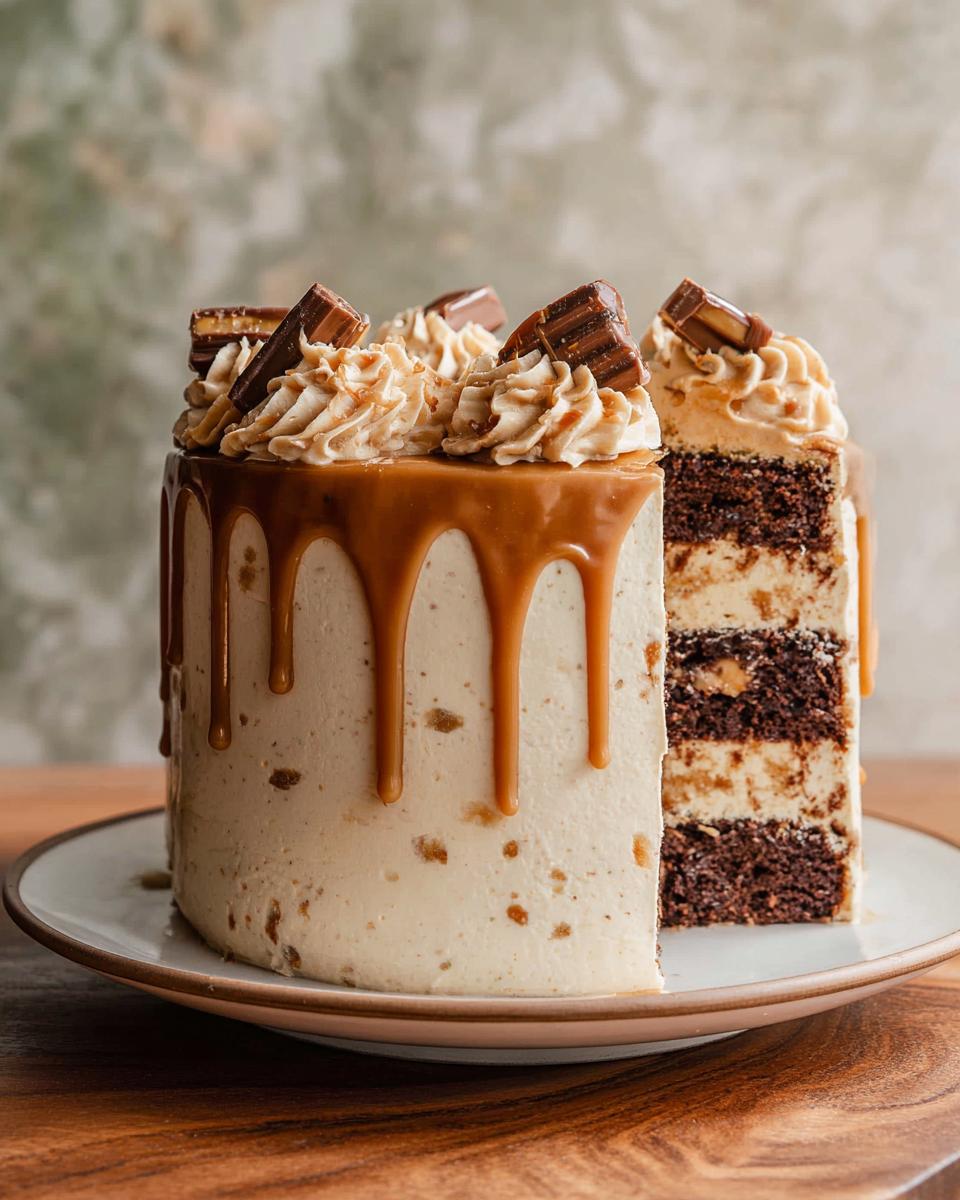 Twix Cake - detail 1