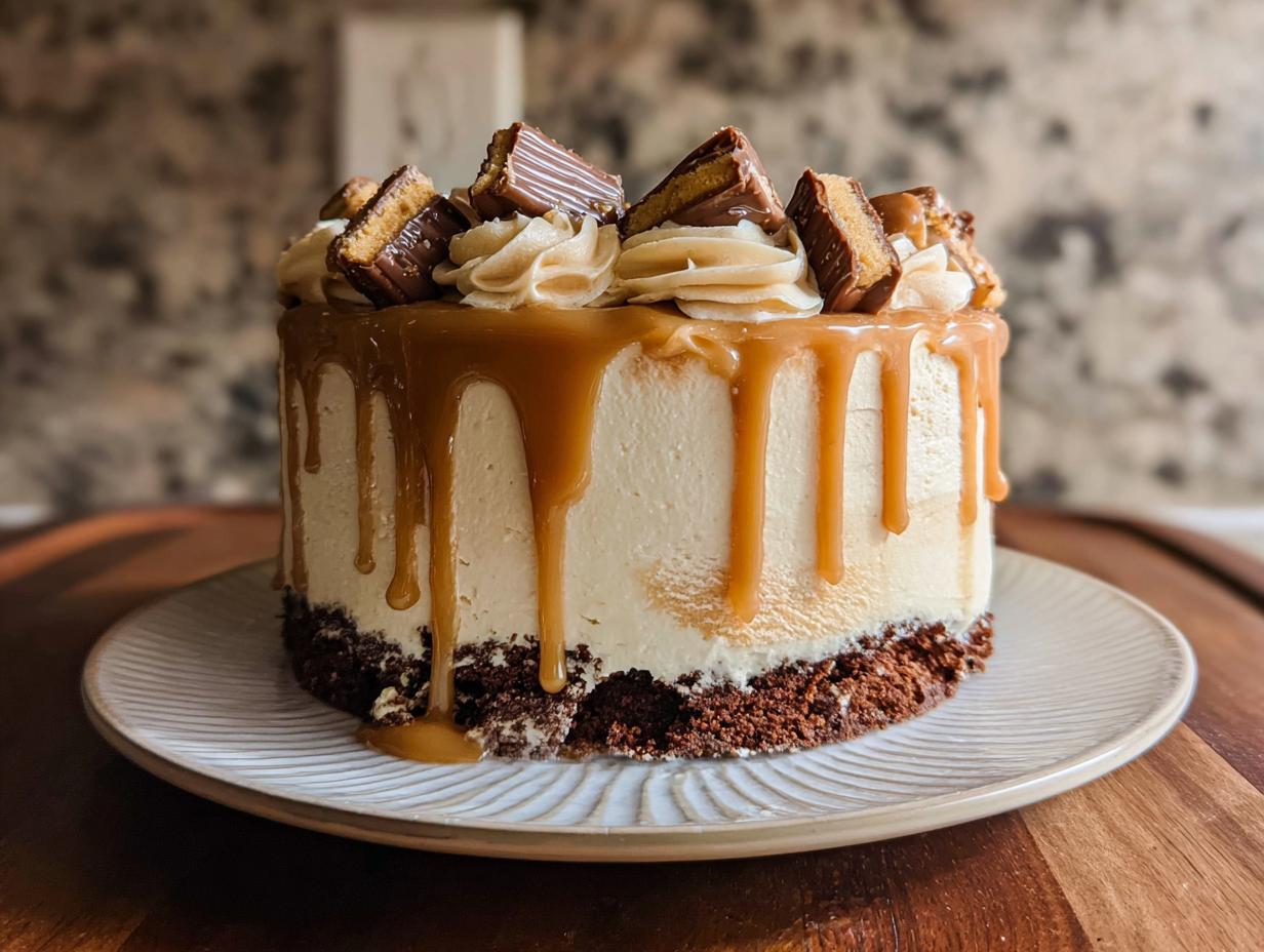 Amazing Twix Cake: 3 Layers of Joy