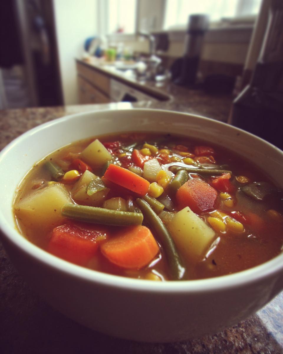 Vegetable Soup - detail 1