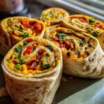 Vegetable Tortilla Roll Ups