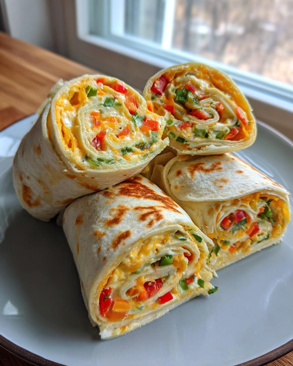 Vegetable Tortilla Roll Ups - detail 2