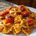 Viral Garlic Butter Baked Feta Pasta