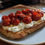 Whipped Feta & Roasted Cherry Tomato Toast