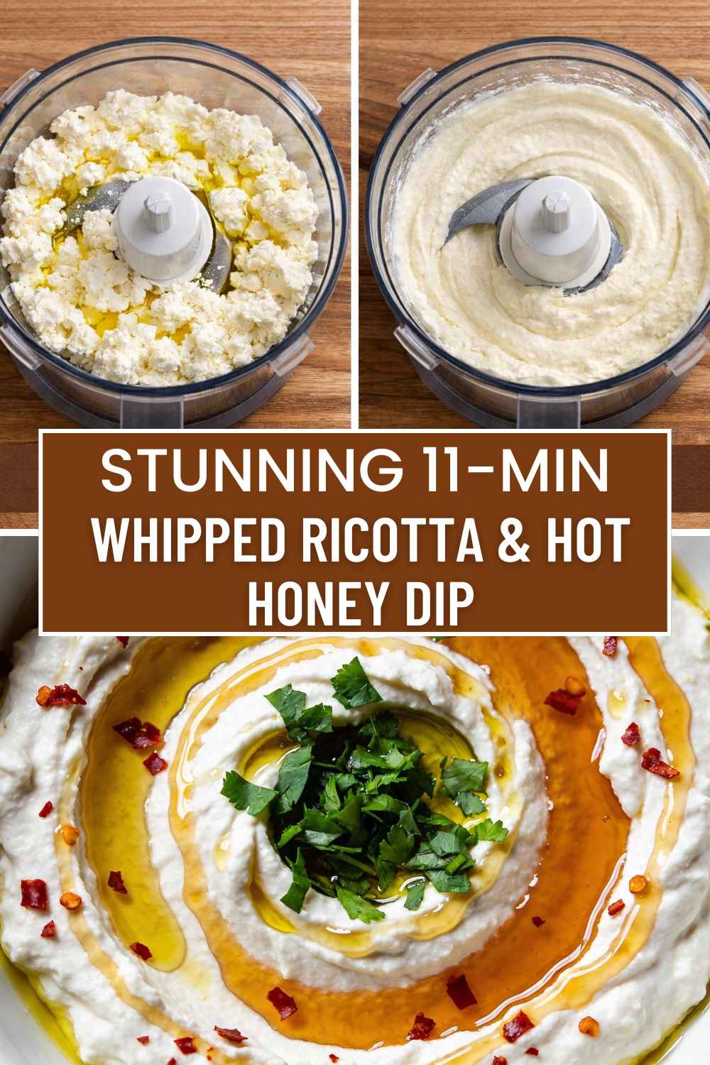 Whipped Ricotta & Hot Honey Dip