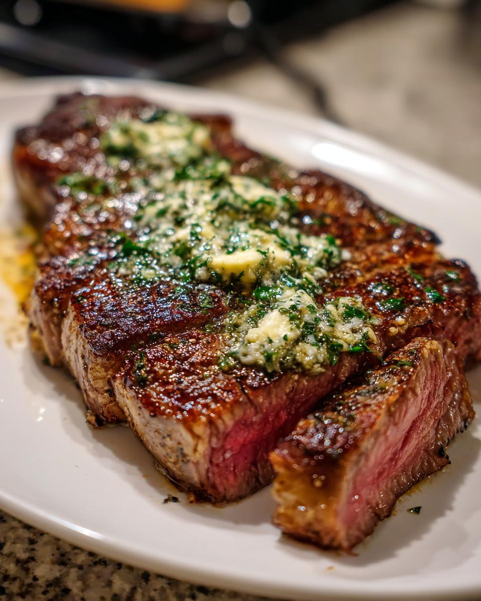 Zero-Carb Ribeye Steak With Garlic Butter - detail 1