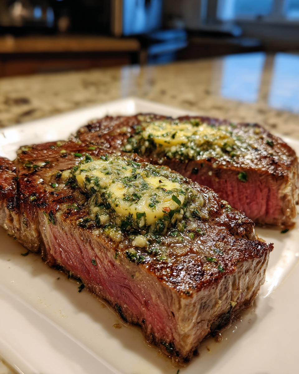 Zero-Carb Ribeye Steak With Garlic Butter - detail 2