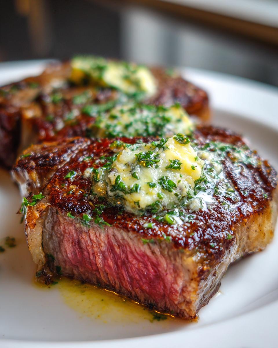 Zero-Carb Ribeye Steak With Garlic Butter - detail 3