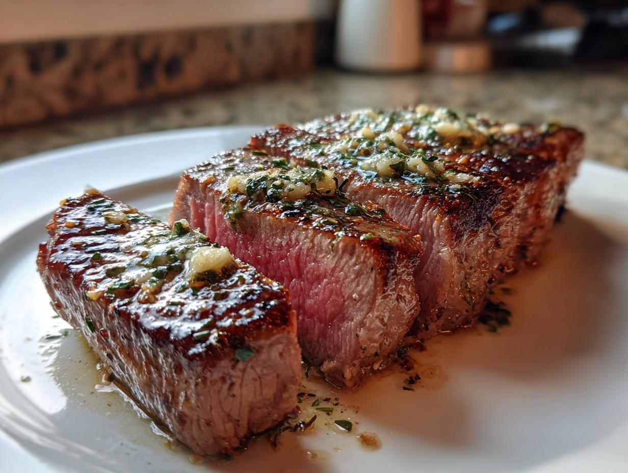 Zero-Carb Ribeye Steak With Garlic Butter: 1 Amazing Meal