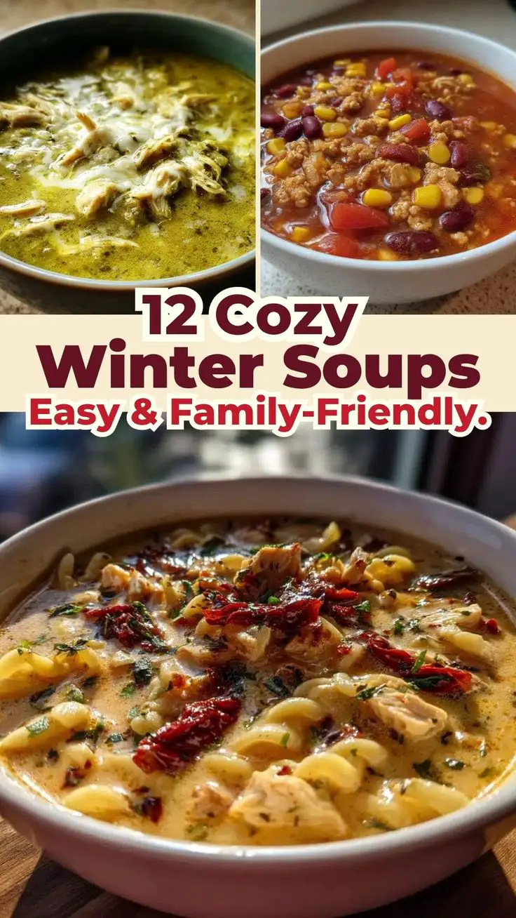 12 Cozy Winter Soups to Keep You Warm