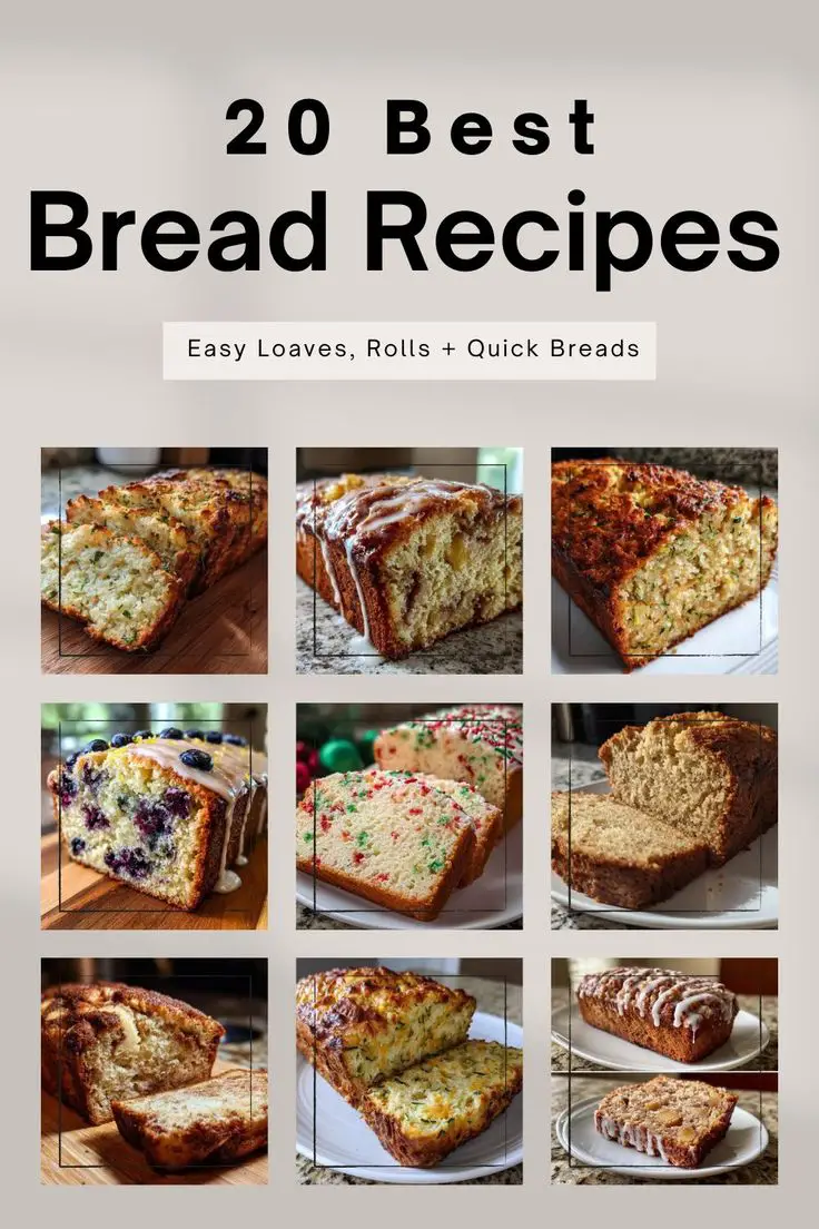 18 Best Bread Recipes: Easy Loaves, Rolls, Quick Breads, and Sourdough