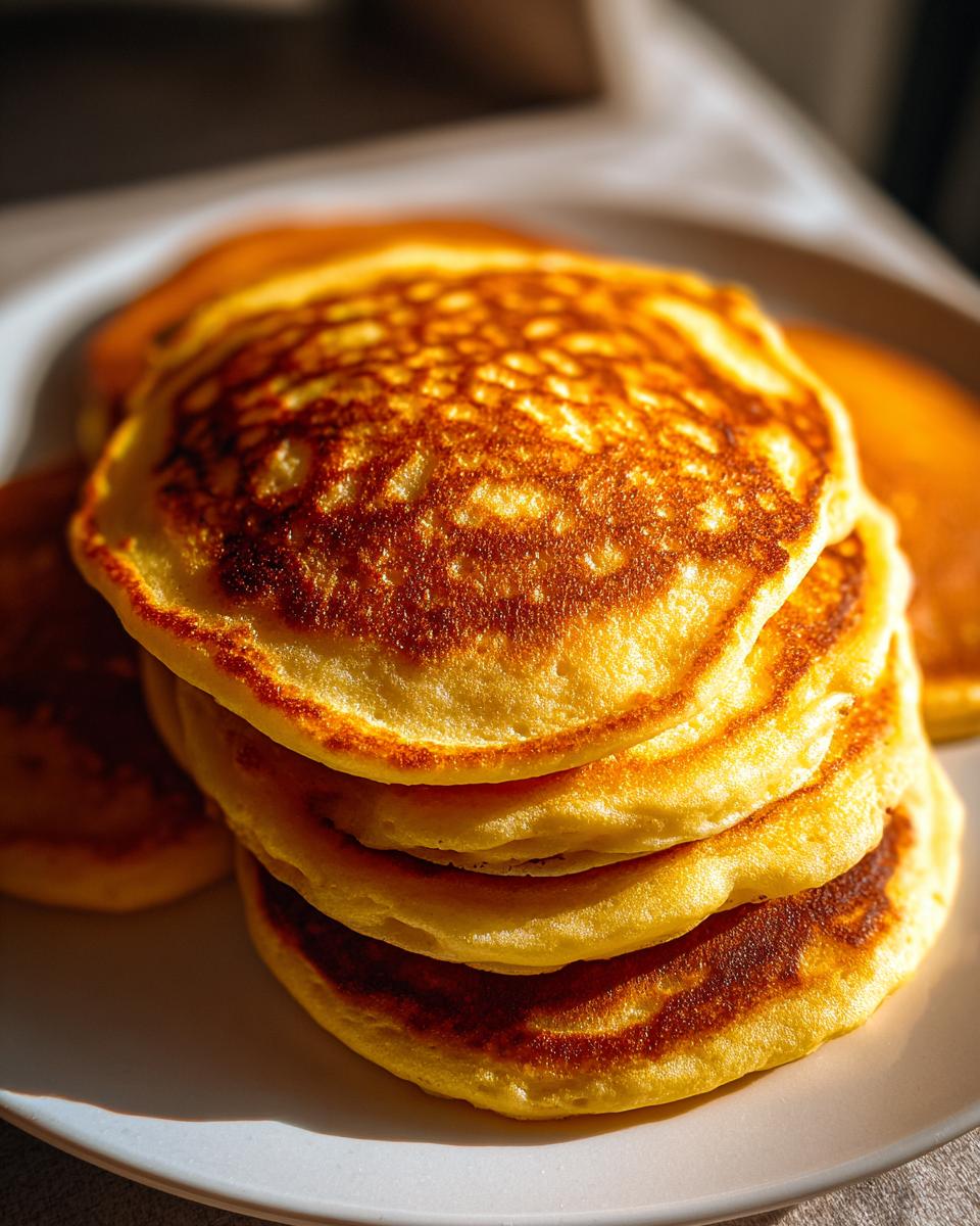 3 ingredient protein pancakes - detail 1