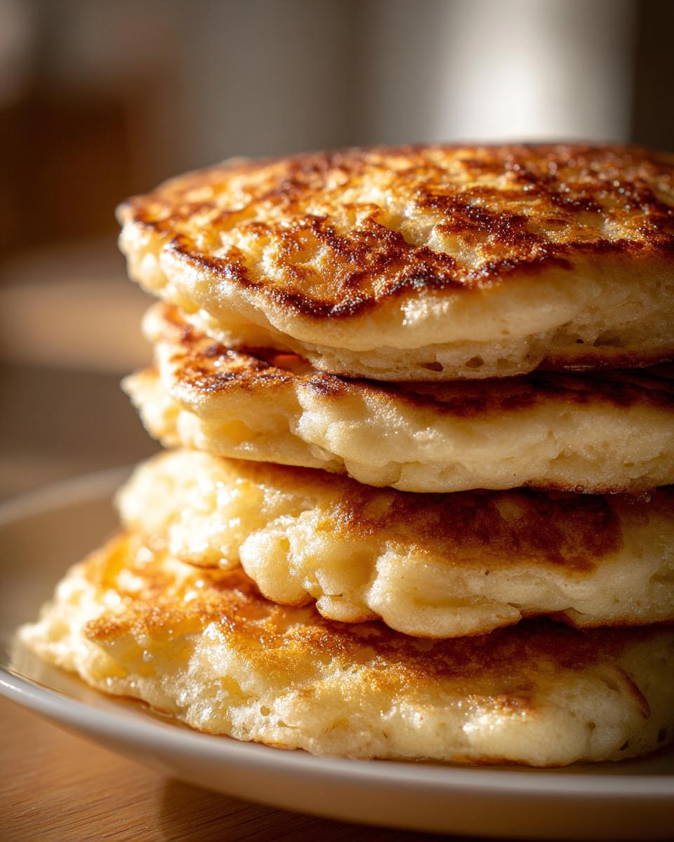 3 ingredient protein pancakes - detail 2