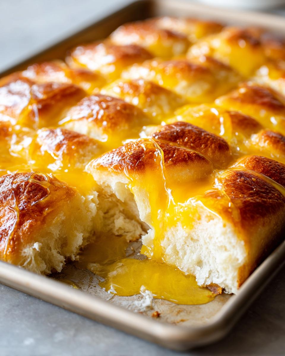 30-Minute Sheet Pan Lemon Rolls - detail 2