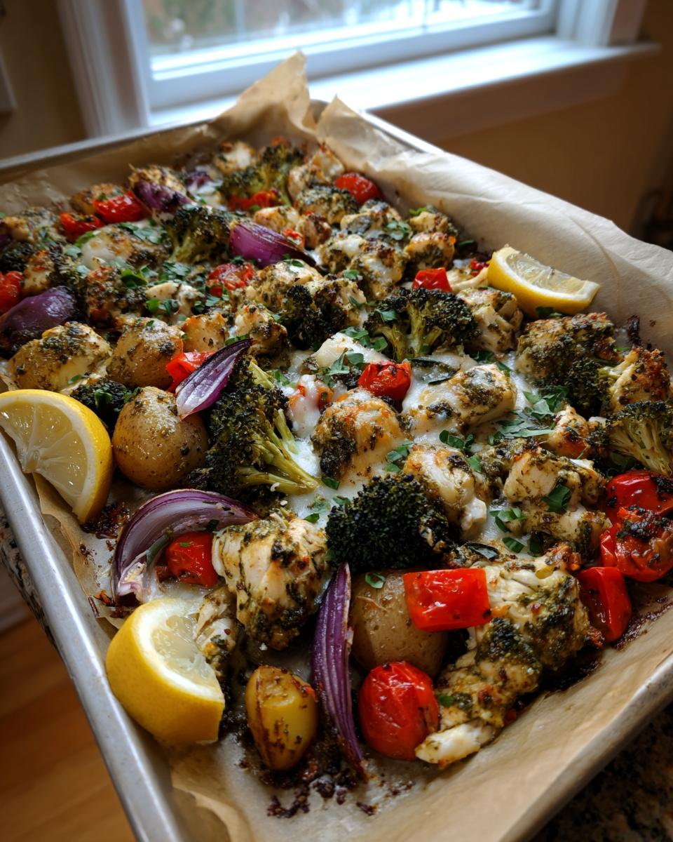 Secret 30-Minute Sheet Pan Pesto Chicken Hack 4 30-Minute Sheet Pan Pesto Chicken - detail 1