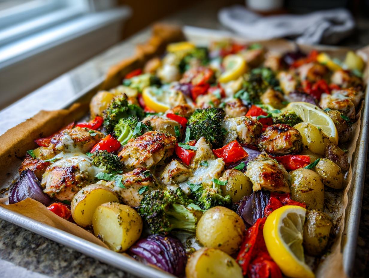 Secret 30-Minute Sheet Pan Pesto Chicken Hack