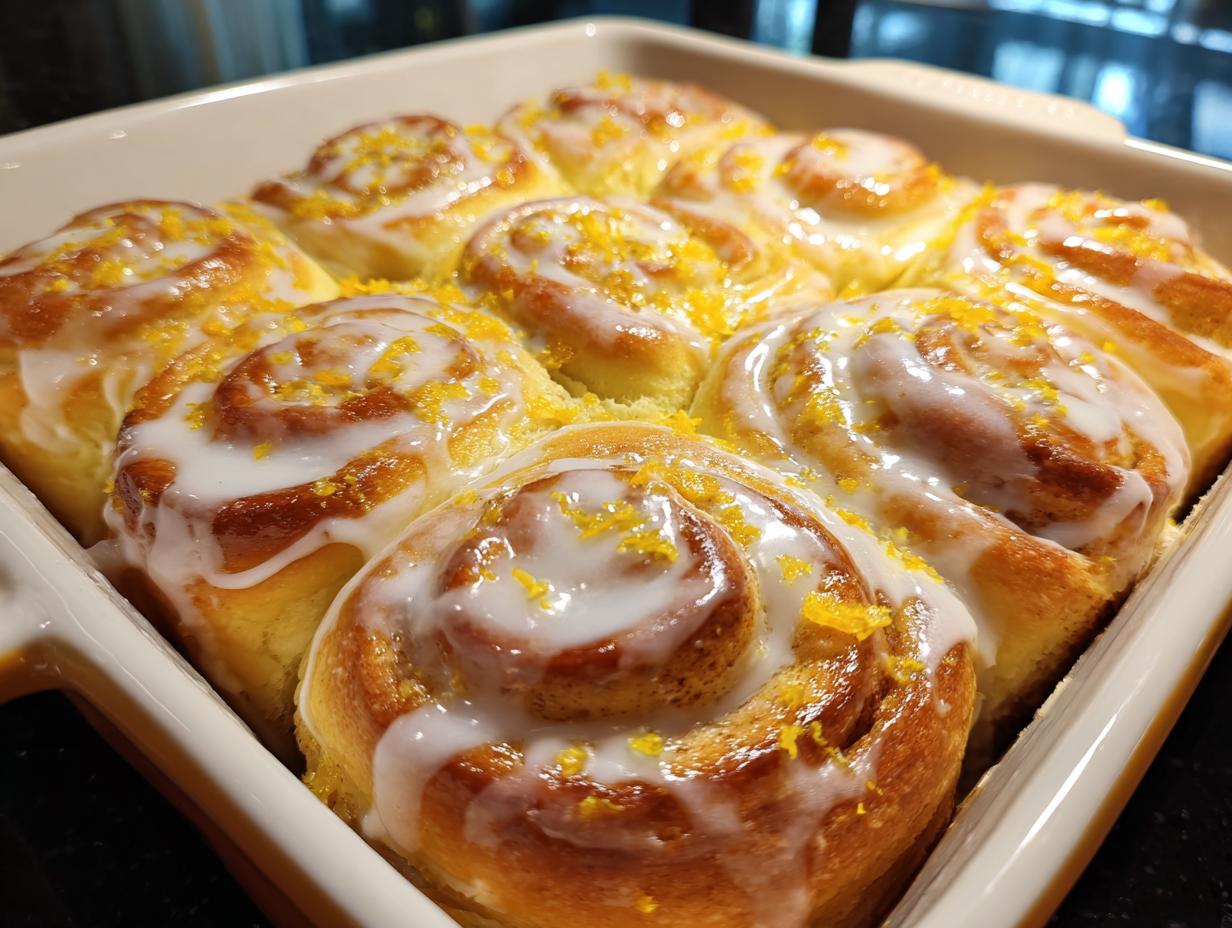 Amazing 5-Ingredient Citrus-Burst Breakfast Rolls