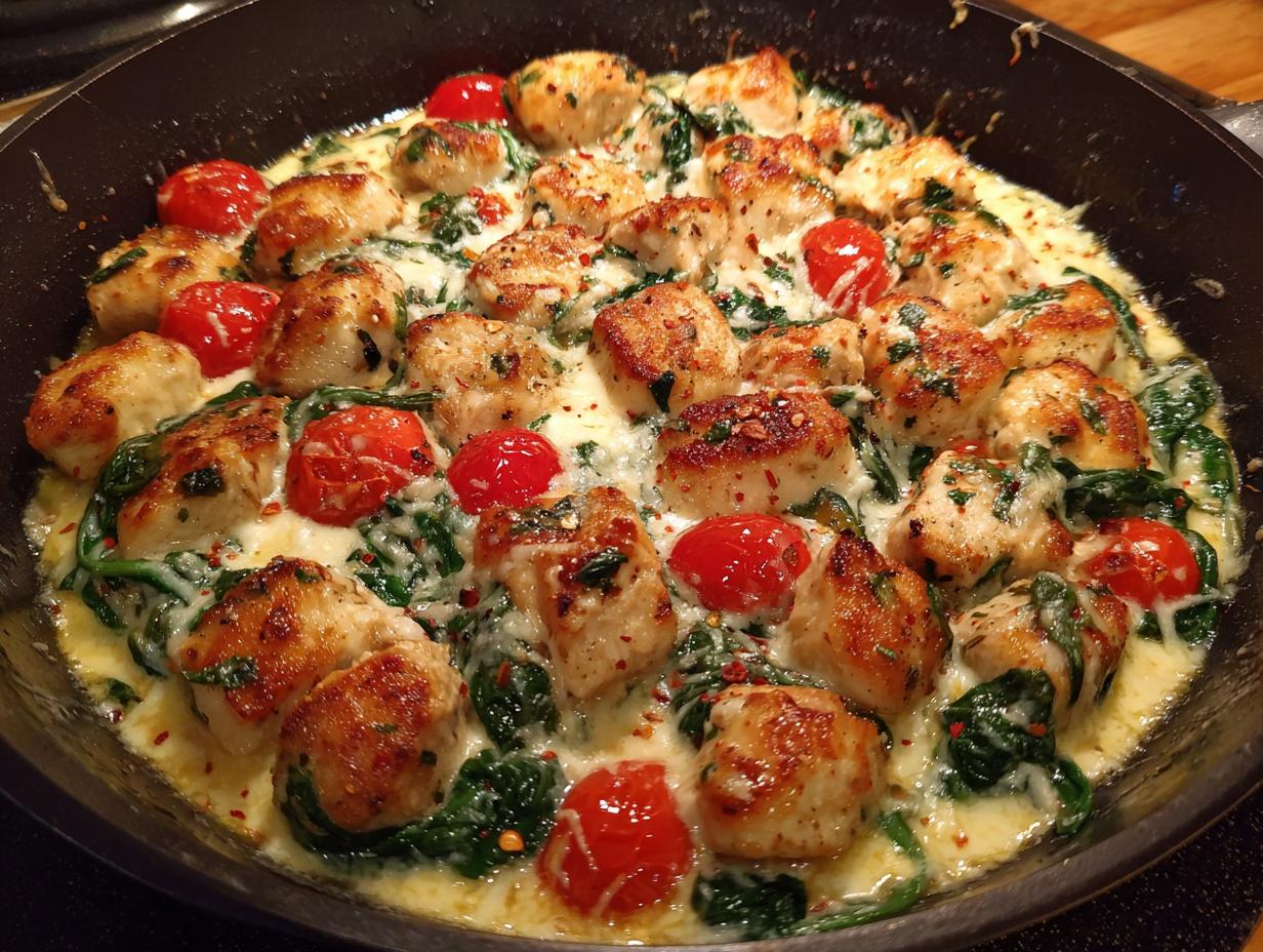 5-Ingredient Protein-Packed Chicken Skillet Wonder