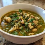 5-Ingredient Protein-Packed White Chili Bowl