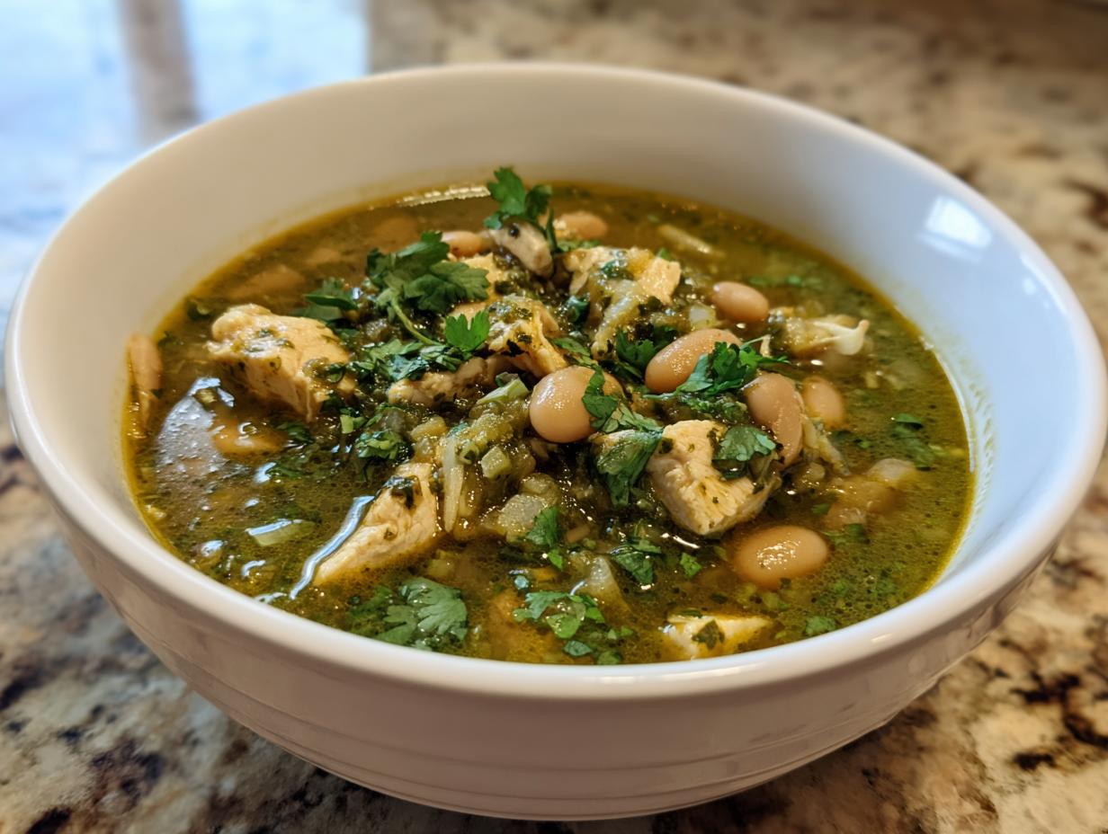 Amazing 5-Ingredient Protein-Packed White Chili Bowl