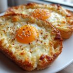 Air Fryer Egg and Cheese Toast in 10 Minutes​
