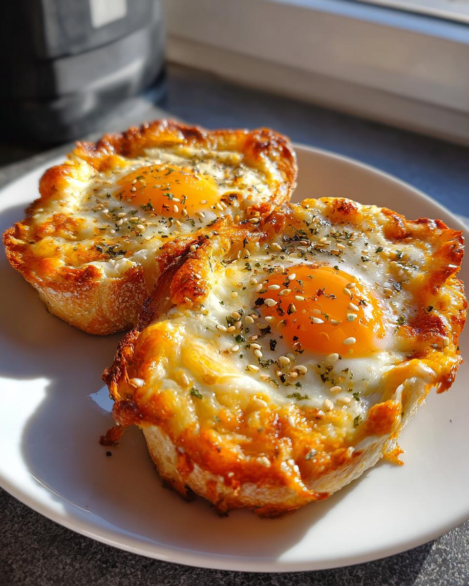 Air Fryer Egg and Cheese Toast in 10 Minutes Done 5 Air Fryer Egg and Cheese Toast in 10 Minutes - detail 2