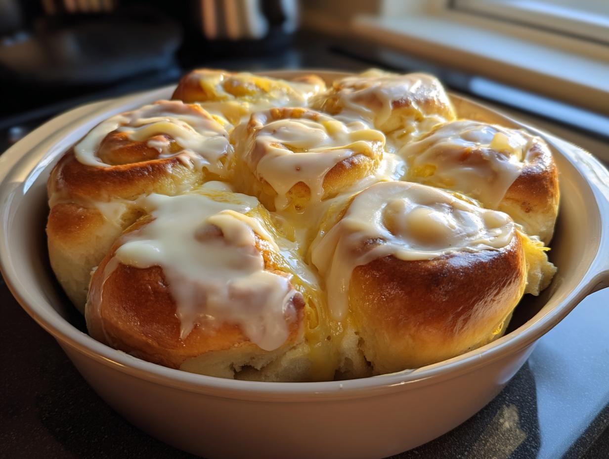 5 Amazing Air Fryer Fluffy Lemon Sweet Rolls