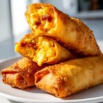 Air-Fryer Ham and Cheese Egg Rolls