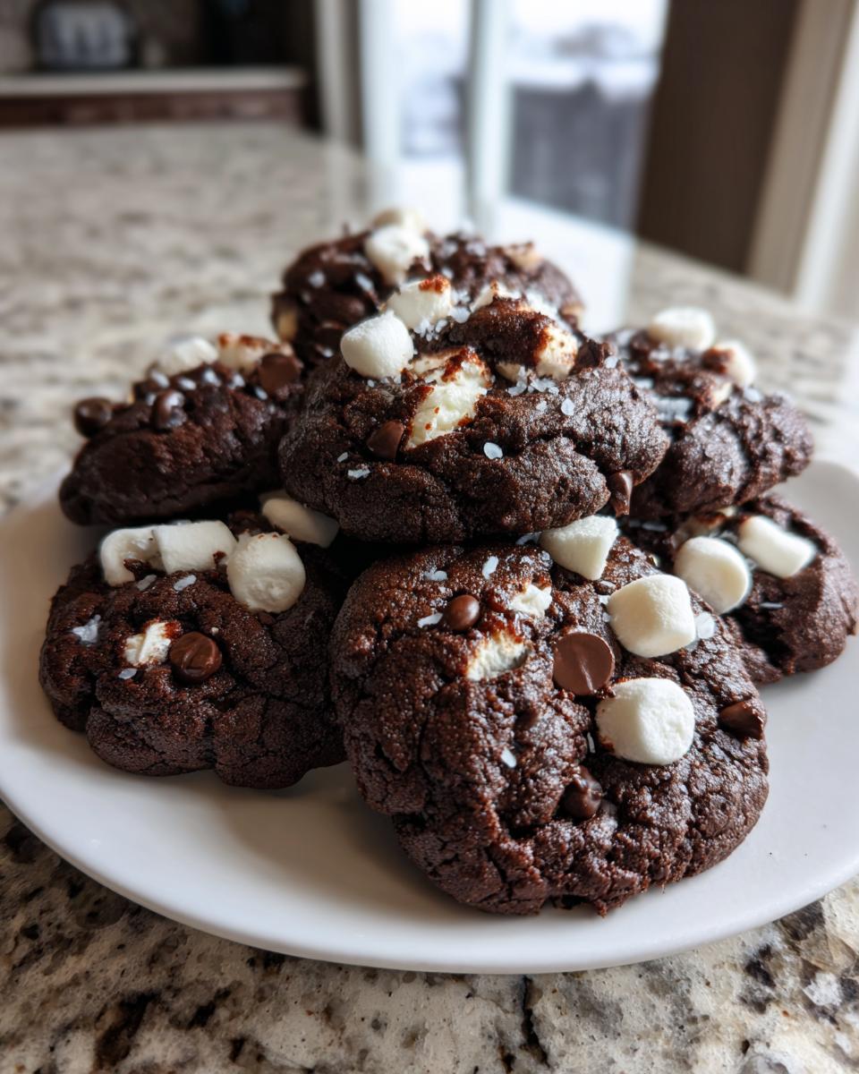 Air fryer hot cocoa cookies - detail 1