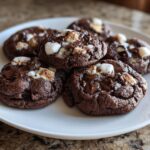 Air fryer hot cocoa cookies