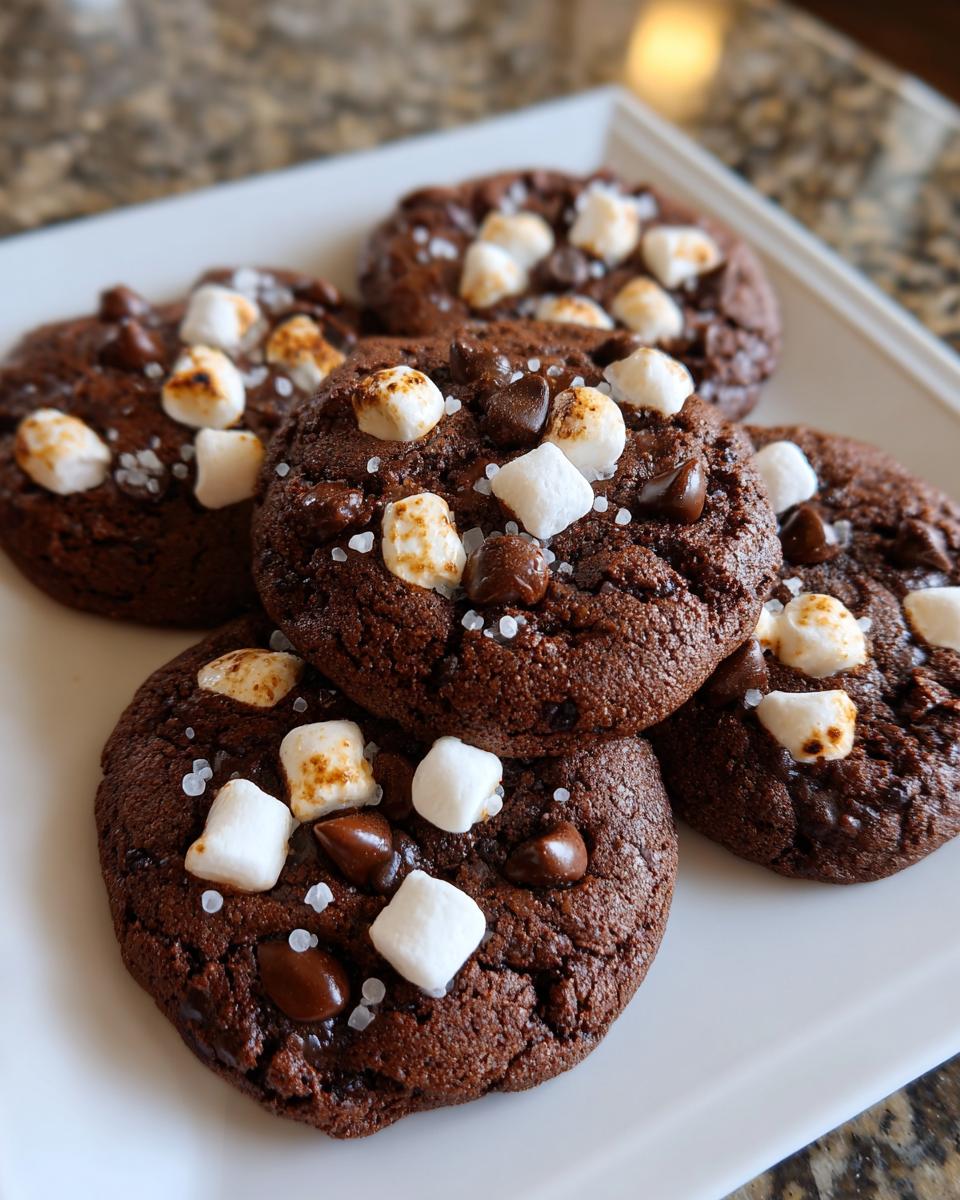 Air fryer hot cocoa cookies - detail 2