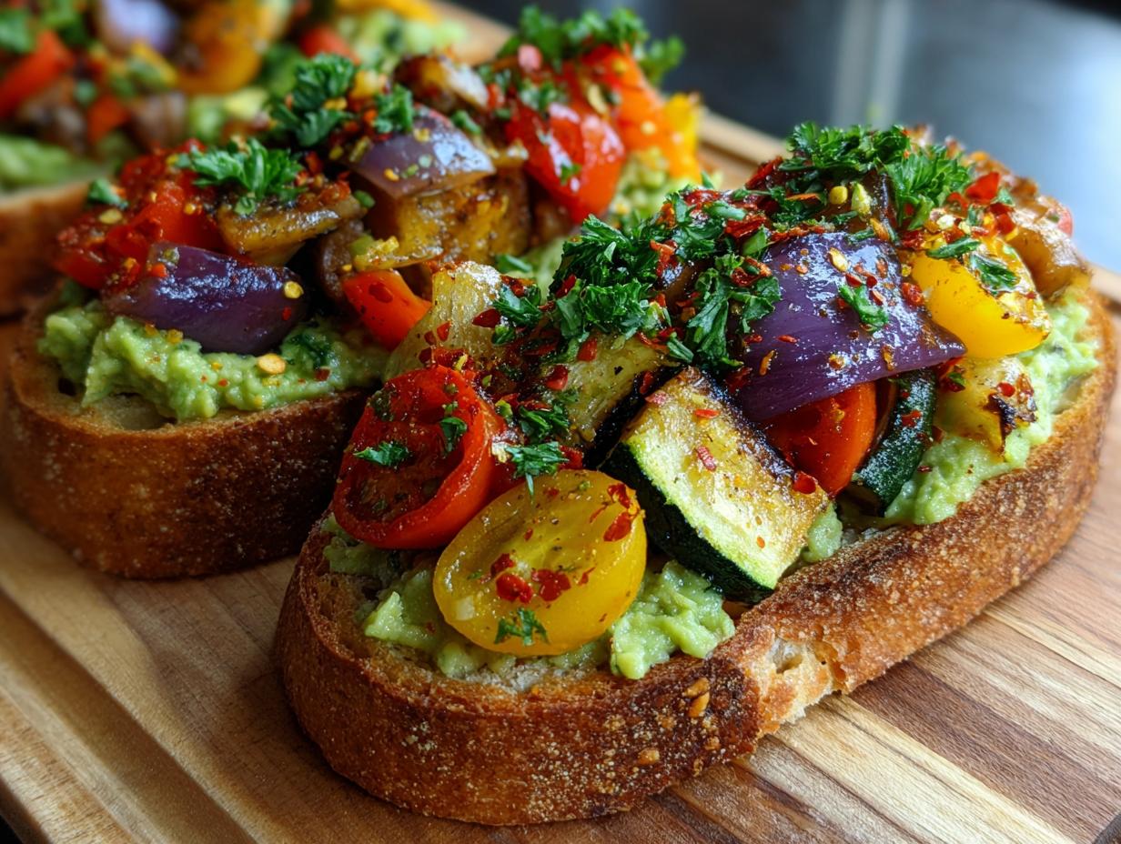 Avocado Toast: 1 Amazing Roasted Veggie Secret