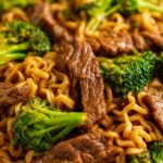 Beef and Broccoli Ramen Noodles