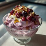 Berry Mousse with Cottage Cheese