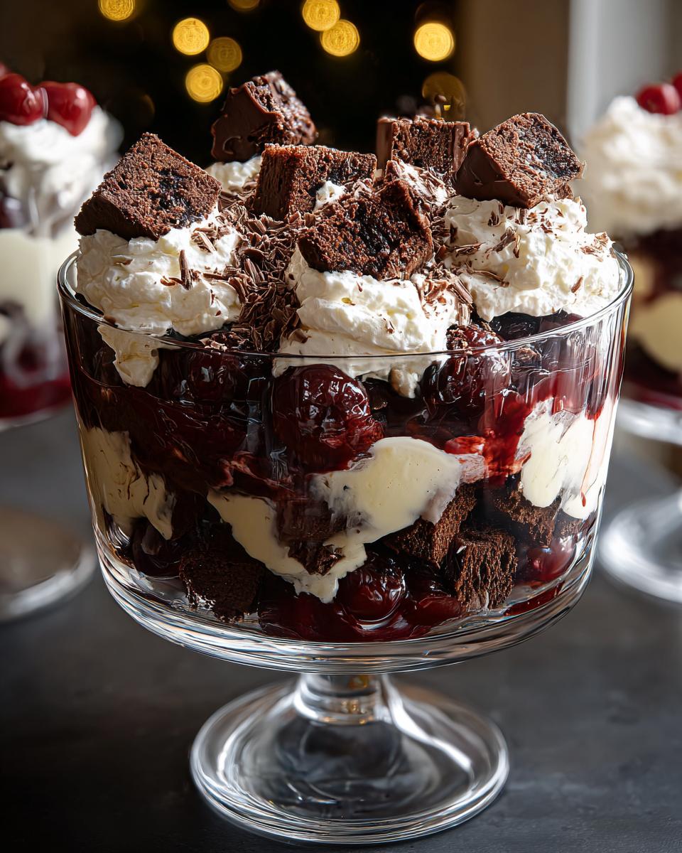 Stunning Black Forest Trifle for Holidays 1 5 Black Forest Trifle for Holidays - detail 2