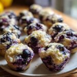 Blueberry and Lemon Zest Cottage Cheese Bites
